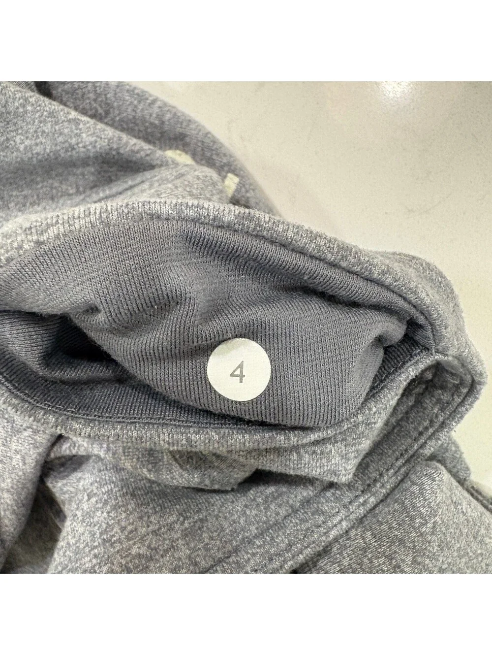 Lululemon Wunder Under High Rise Leggings Gray Size 4 Baptiste Power Yoga